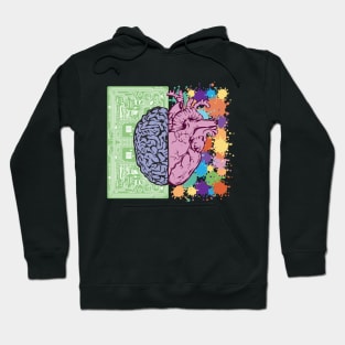 Brain and Heart Hoodie